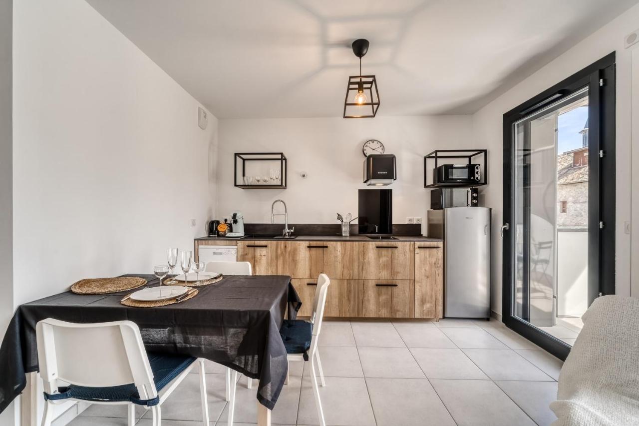 Emergence - Beautiful Studio For 2 People Balcony And Garage アヌシー エクステリア 写真