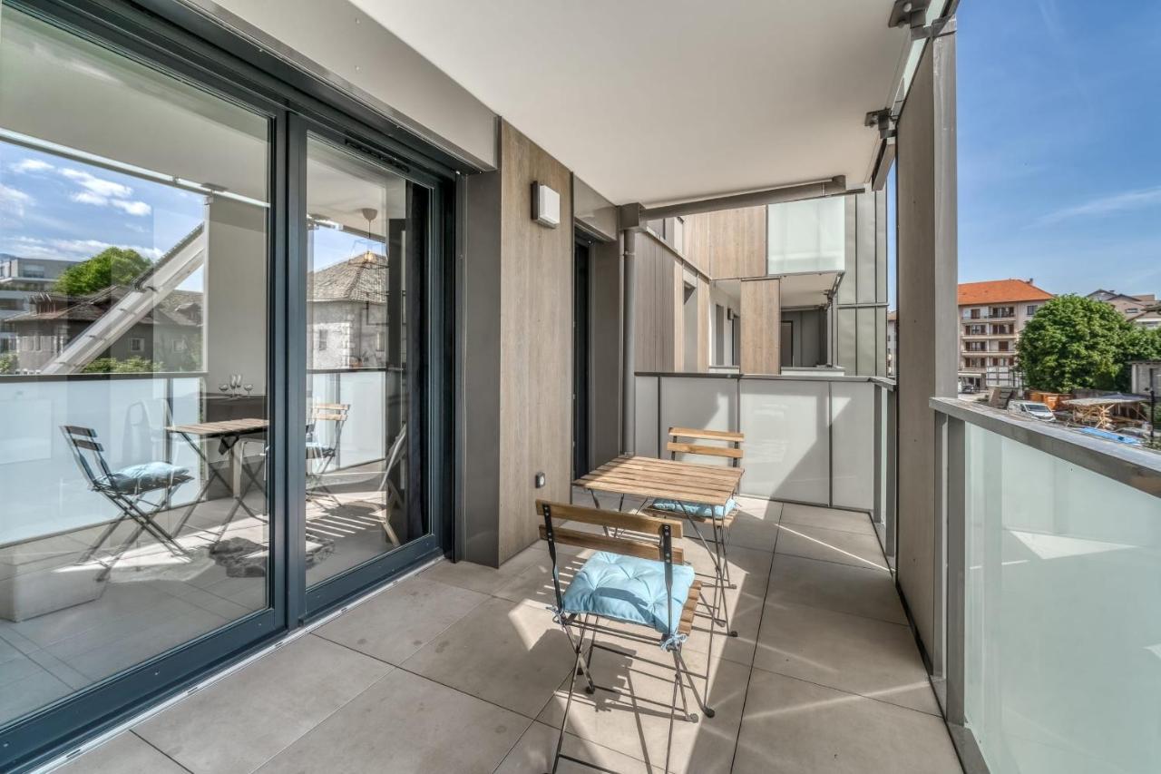 Emergence - Beautiful Studio For 2 People Balcony And Garage アヌシー エクステリア 写真