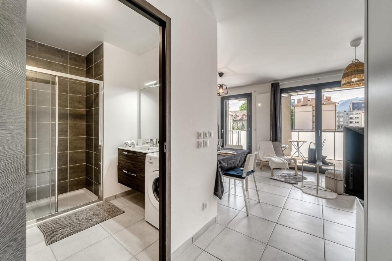 Emergence - Beautiful Studio For 2 People Balcony And Garage アヌシー エクステリア 写真
